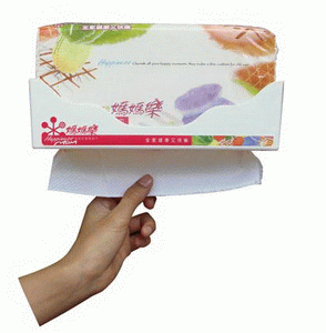 抽取式廚房紙巾架-簡易型