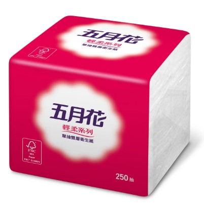  節能餐巾紙盒-桌上型(白)