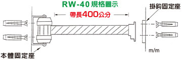 RW-40規格圖示